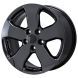 Jeep Grand Cherokee Wheel Rim PVD Black Chrome 9106 Stock Factory OEM Replacement