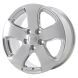 Jeep Grand Cherokee Wheel Rim Polished 9106 Stock Factory OEM Replacement