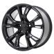 Jeep Grand Cherokee Wheel Rim Satin Black 9113 Stock Factory OEM Replacement