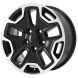 Jeep Wrangler Wheel Rim Machined Black 9118 Stock Factory OEM Replacement