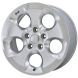 Jeep Wrangler Wheel Rim Polished Lip Silver 9119 Stock Factory OEM Replacement