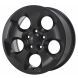 Jeep Cherokee Wheel Rim Satin Black 9130 Stock Factory OEM Replacement