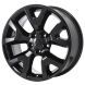Jeep Cherokee Wheel Rim Gloss Black 9131 Stock Factory OEM Replacement