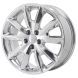 Jeep Cherokee Wheel Rim Polished 9132 Stock Factory OEM Replacement