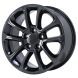 Jeep Grand Cherokee Wheel Rim PVD Black Chrome 9136 Stock Factory OEM Replacement