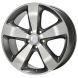 Jeep Grand Cherokee Wheel Rim Polished Grey 9137 Stock Factory OEM Replacement