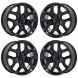 Jeep Renegade Exchange Wheels Set of 4-Exchange Rims Set of 4 Gloss Black 9148