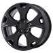 Jeep Renegade Wheel Rim Gloss Black 9151 Stock Factory OEM Replacement