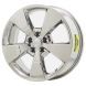 Jeep Cherokee Wheel Rim PVD Bright Chrome 9155 Stock Factory OEM Replacement