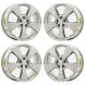 Jeep Cherokee Wheel Rim PVD Bright Chrome 9155 Stock Factory OEM Replacement