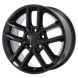 Jeep Grand Cherokee Wheel Rim Gloss Black 9156 Stock Factory OEM Replacement