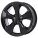 Jeep Cherokee Wheel Rim Gloss Black 9159 Stock Factory OEM Replacement