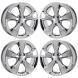 Jeep Cherokee Wheel Rim PVD Bright Chrome 9159 Stock Factory OEM Replacement