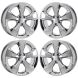 Jeep Cherokee Wheel Rim PVD Bright Chrome 9159 Stock Factory OEM Replacement