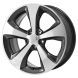 Jeep Cherokee Wheel Rim Polished Grey 9159 Stock Factory OEM Replacement