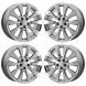 Jeep Cherokee Wheel Rim PVD Bright Chrome 9161 Stock Factory OEM Replacement