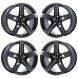 Jeep Grand Cherokee Wheel Rim PVD Black Chrome 9172 Stock Factory OEM Replacement