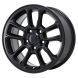 Jeep Grand Cherokee Wheel Rim Satin Black 9178 Stock Factory OEM Replacement