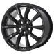 Jeep Grand Cherokee Wheel Rim Gloss Black 9182 Stock Factory OEM Replacement