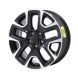 Jeep Compass Wheel Rim Machined Black 9187 Stock Factory OEM Replacement