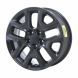 Jeep Compass Wheel Rim Satin Black 9187 Stock Factory OEM Replacement