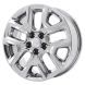 Jeep Compass Wheel Rim PVD Bright Chrome 9187 Stock Factory OEM Replacement