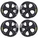 Jeep Compass Exchange Wheels Set of 4-Exchange Rims Set of 4 Gloss Black 9190