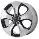 Jeep Compass Wheel Rim Polished Black 9190 Stock Factory OEM Replacement