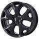 Jeep Compass Wheel Rim Gloss Black 9191 Stock Factory OEM Replacement