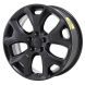 Jeep Compass Wheel Rim Satin Black 9191 Stock Factory OEM Replacement