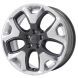 Jeep Compass Wheel Rim Polished Grey 9191 Stock Factory OEM Replacement