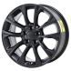 Jeep Cherokee Wheel Rim Satin Black 9201 Stock Factory OEM Replacement