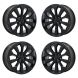 Jeep Cherokee Exchange Wheels Set of 4-Exchange Rims Set of 4 Gloss Black 9206