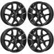 Jeep Grand Cherokee Exchange Wheels Set of 4-Exchange Rims Set of 4 Gloss Black 9214