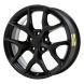 Jeep Grand Cherokee Wheel Rim Satin Black 9214 Stock Factory OEM Replacement