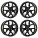 Jeep Grand Cherokee Exchange Wheels Set of 4-Exchange Rims Set of 4 Satin Black 9214