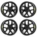 Jeep Grand Cherokee Exchange Wheels Set of 4-Exchange Rims Set of 4 Satin Black 9214