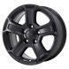 Jeep Wrangler Wheel Rim Satin Black 9216 Stock Factory OEM Replacement