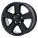 Jeep Wrangler Wheel Rim Satin Black 9221 Stock Factory OEM Replacement