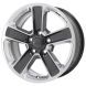 Jeep Wrangler Wheel Rim Polished Grey 9221 Stock Factory OEM Replacement
