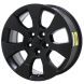 Jeep Wrangler Wheel Rim Satin Black 9222 Stock Factory OEM Replacement
