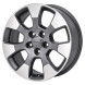 Jeep Wrangler Wheel Rim Polished Grey 9222 Stock Factory OEM Replacement
