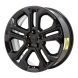 Jeep Compass Wheel Rim Gloss Black 9274 Stock Factory OEM Replacement