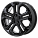 Jeep Compass Wheel Rim Gloss Black 9274 Stock Factory OEM Replacement