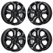 Jeep Compass Exchange Wheels Set of 4-Exchange Rims Set of 4 Gloss Black 9274