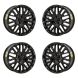 Jeep Compass Exchange Wheels Set of 4-Exchange Rims Set of 4 Gloss Black 9275