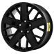 Jeep Wrangler 4XE Wheel Rim Satin Black 9276 Stock Factory OEM Replacement
