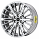 Jeep Grand Wagoneer Wheel Rim PVD Bright Chrome 9281 Stock Factory OEM Replacement