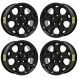 Jeep Wrangler Exchange Wheels Set of 4-Exchange Rims Set of 4 Satin Black 9282