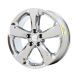 Jeep Grand Cherokee Wheel Rim PVD Bright Chrome 9287 Stock Factory OEM Replacement